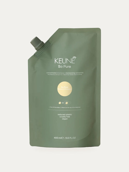Barojošs šampūns sausiem matiem Keune So Pure Restore Shampoo 400ml