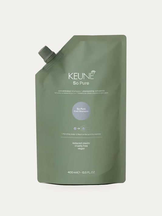 Šampūns dzeltenā toņa neitralizēšanai Keune So Pure Cool Shampoo 400ml